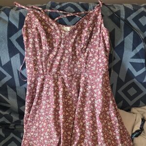 Nine Britton Burgundy Floral Dress